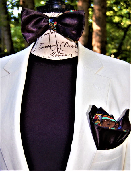 Black Panther Bow Tie SET