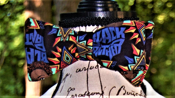 Black Panther Bow Tie SET