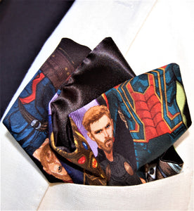 Super Hero Pocket Square