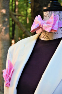 Cotton Candy Bow Tie SET