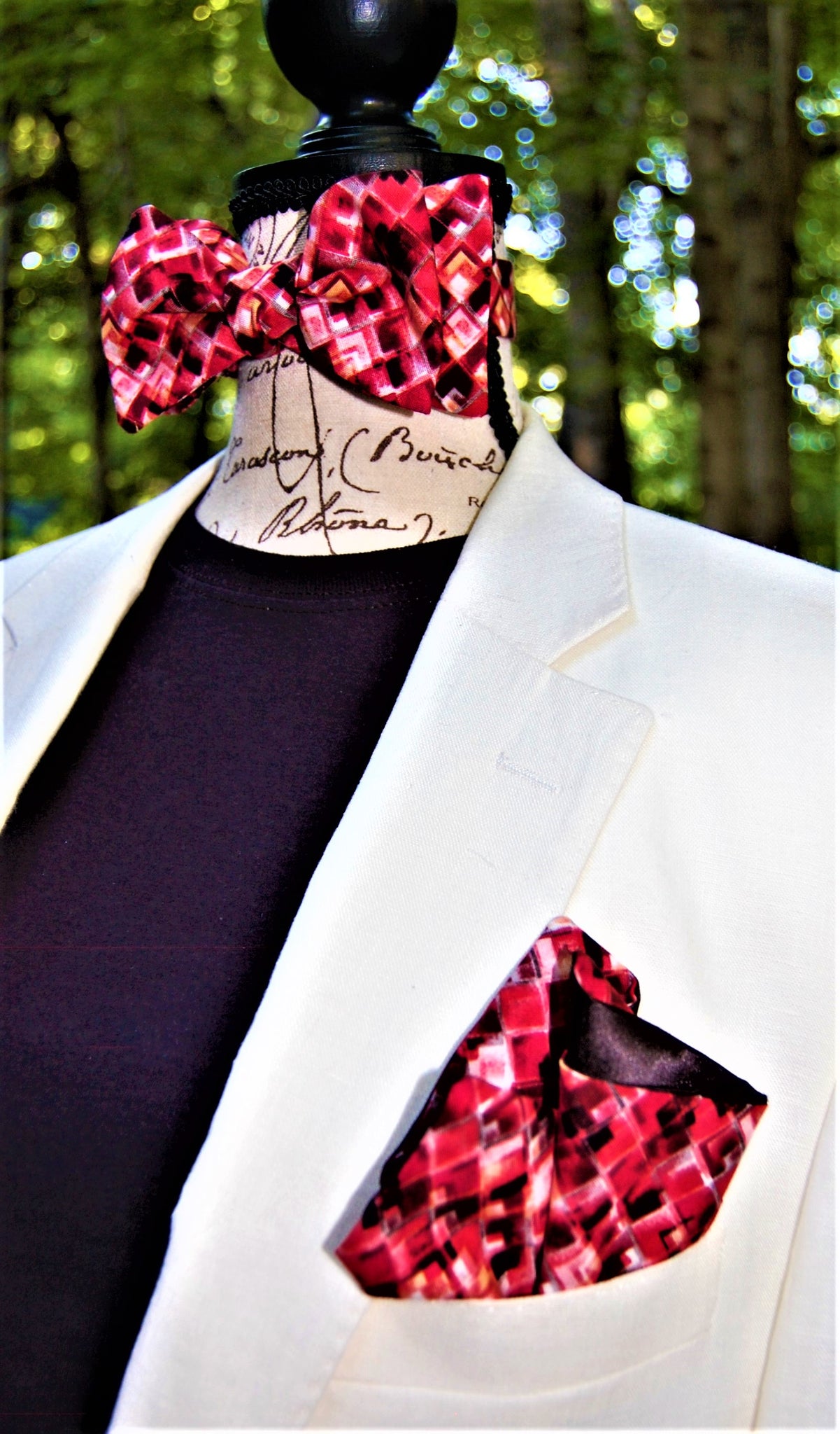 Checkmate Bow Tie SET