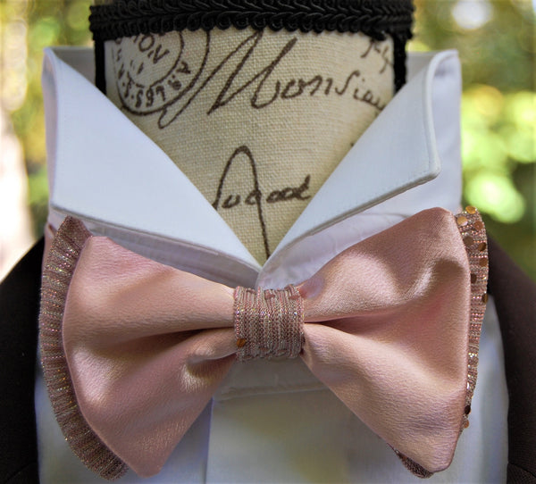 Rock the Pink! Glitz & Shimmer Bow Tie SET